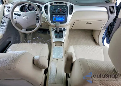 2006 Toyota Highlander Limited из США, поврежденный, VIN JTEEP21A760142953